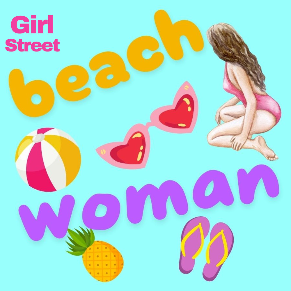 Beach Woman Digital Download