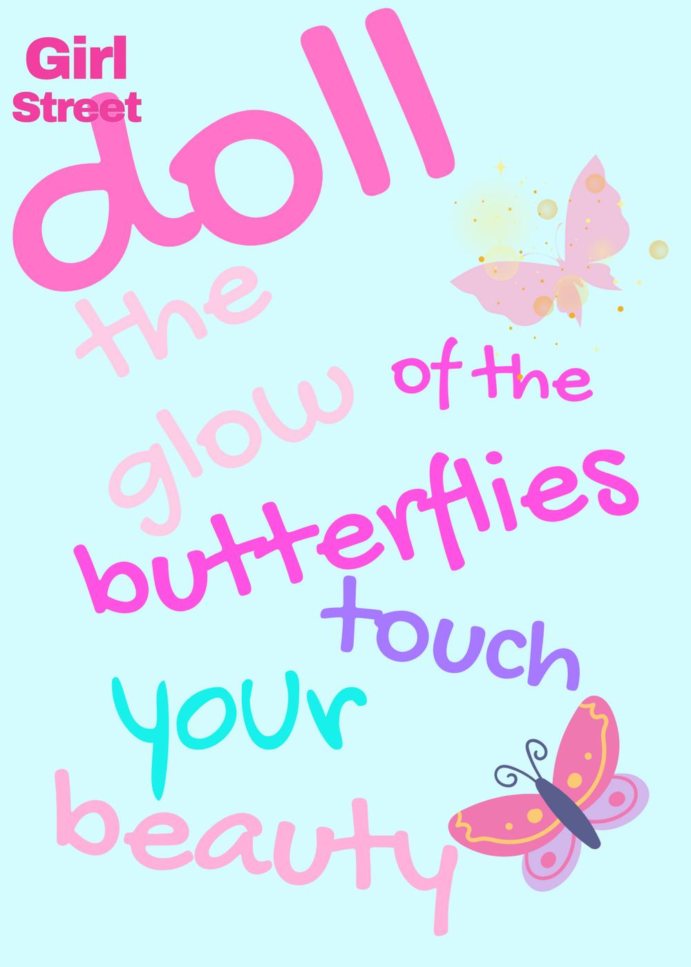 Doll The Glow Of Butterflies Touch Your Beauty Digital Download