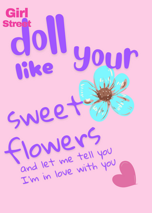 Doll Your Like Sweet Flowers Digital Download