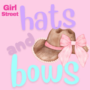 Hats And Bows Digital Download