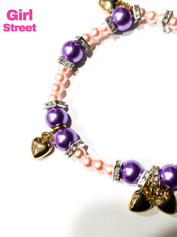 Heart Charms Bracelet