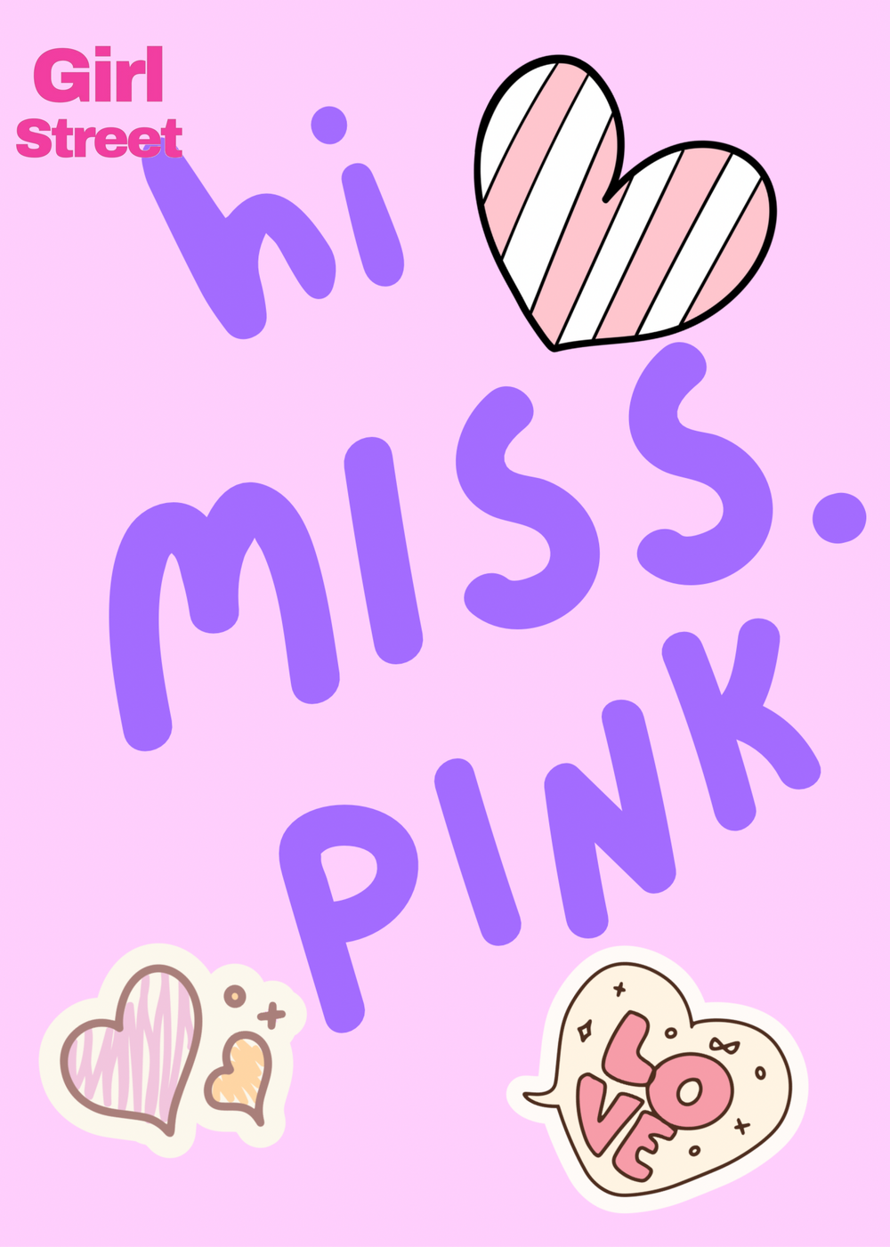 Hi Miss.pink Digital Download