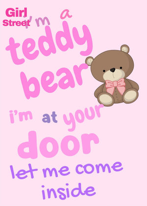 I’m A Teddy Bear At Your Door Digital Download