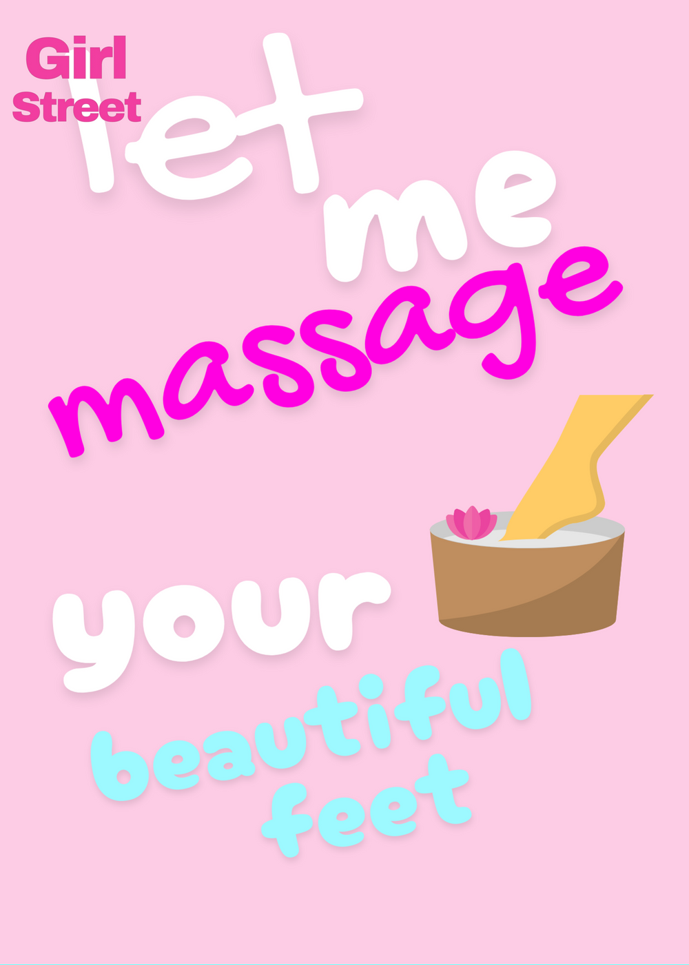 Let Me Massage Your Beautiful Feet Digital Download