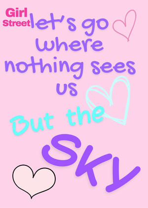 Let’s Go Where Nothing Sees Us But The Sky Digital Download