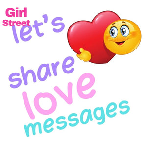 Let’s Share Love Messages Digital Download