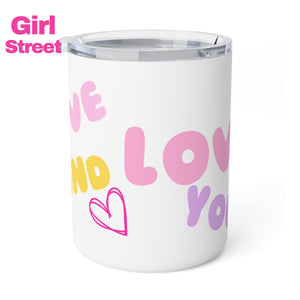 Love And You Insulated Coffee Mug 10Oz / White