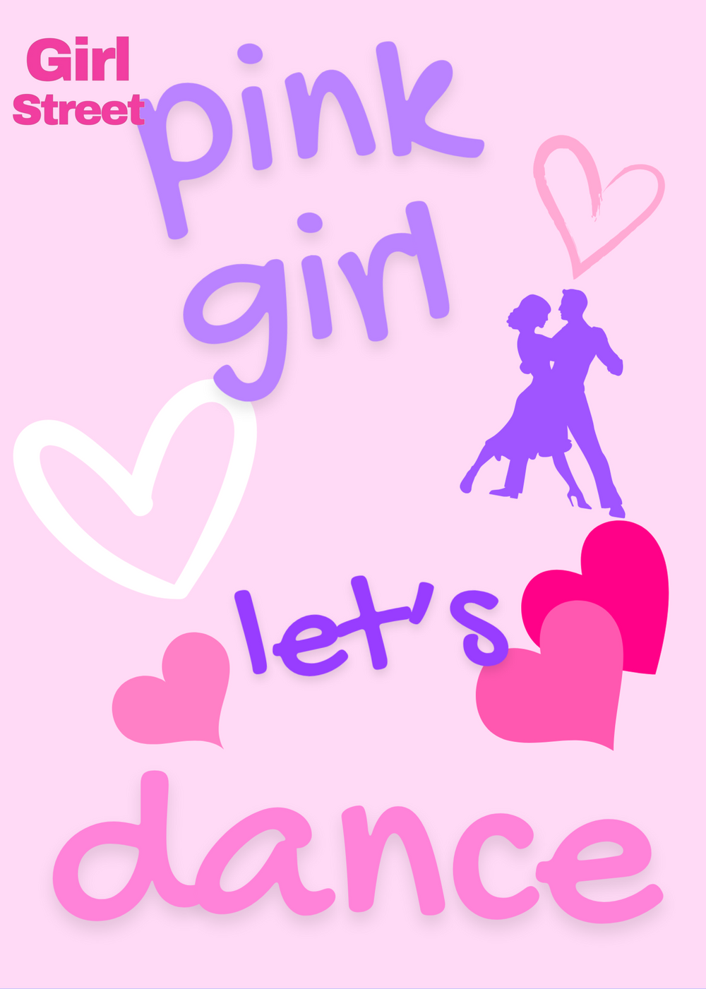 Pink Girl Let’s Dance