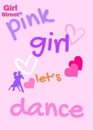 Pink Girl Let’s Dance Digital Download