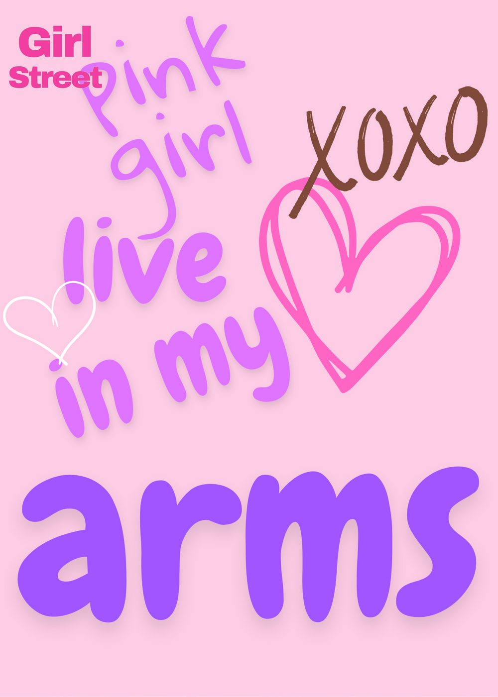 Pink Girl Live In My Arms