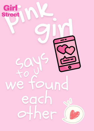 Pink Girl Says We Found Each Other Digital Download