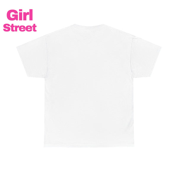 Pink Girl Street Unisex Heavy Cotton Tee T-Shirt