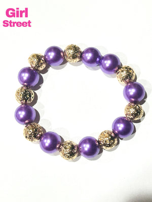 Purple Beach Bracelet