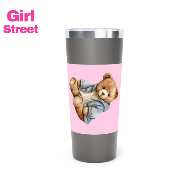 Teddy Bear Tumbler 22Oz / Gray Mug