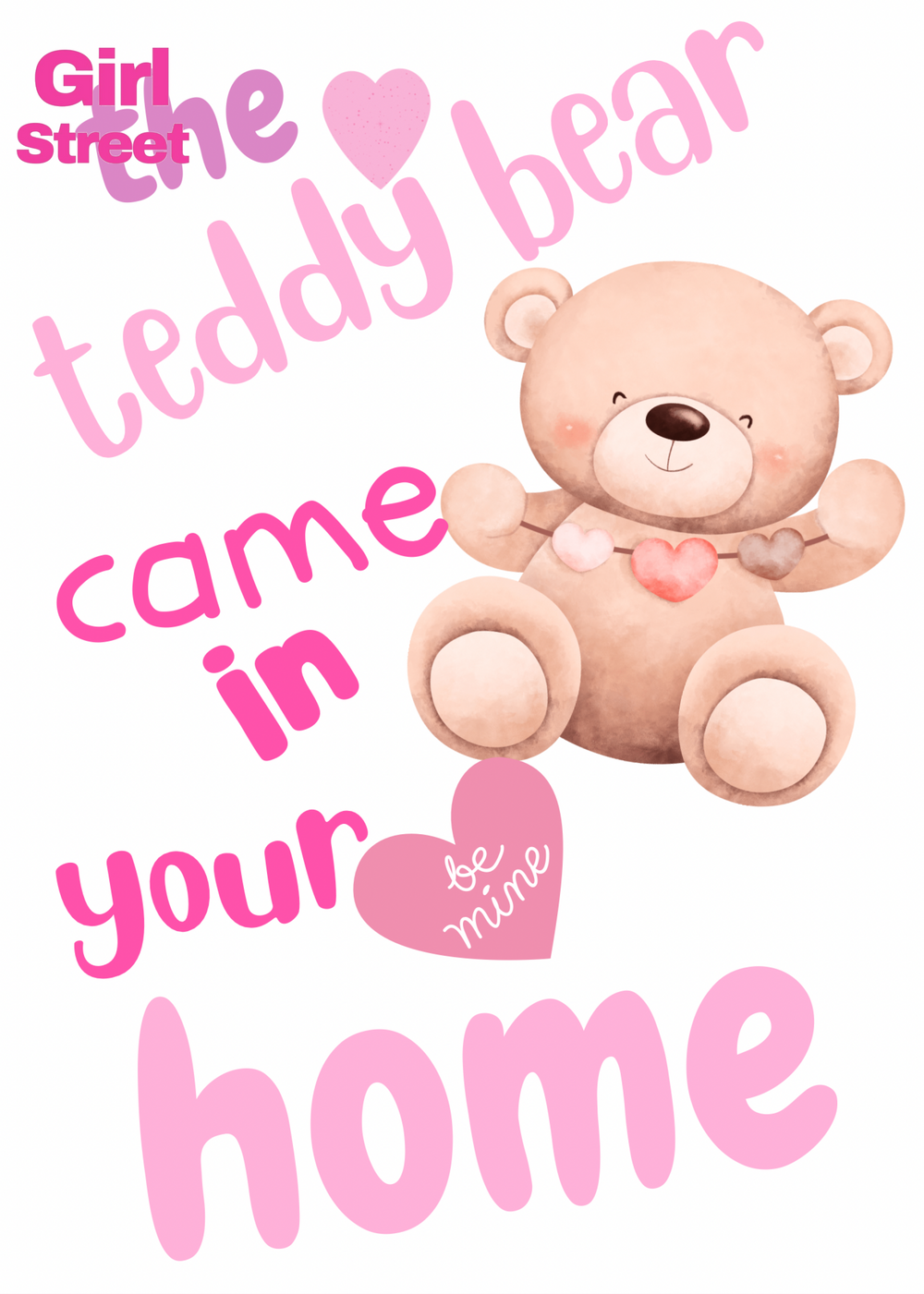 The Teddy Bear Came To Your Home Digital Download