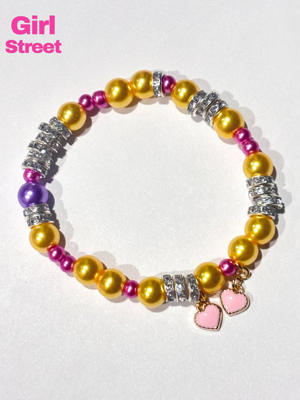 Yellow Pearl Bracelet